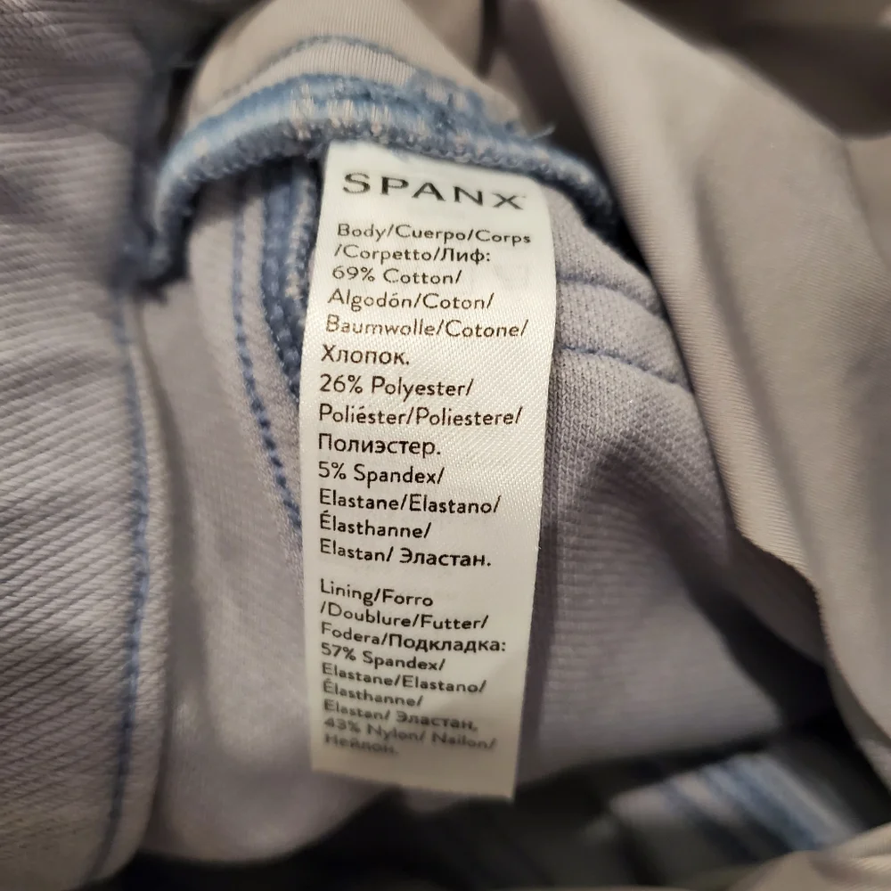 Spanx Jean-ish Leggings Blue - Picture 5 of 5